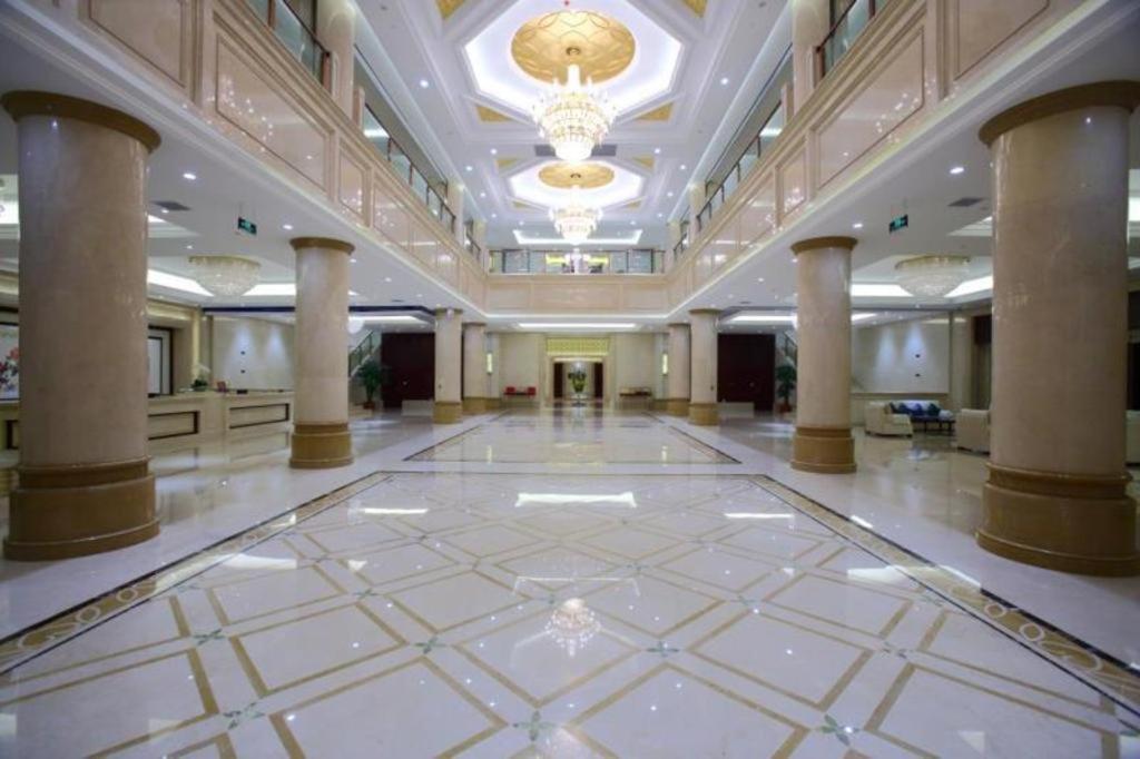 Linyi Blue Horizon International Hotel Yi He Luaran gambar