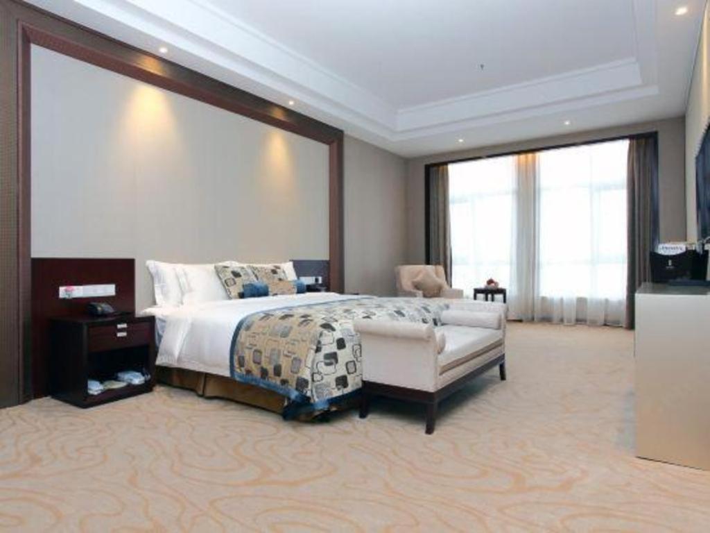 Linyi Blue Horizon International Hotel Yi He Luaran gambar