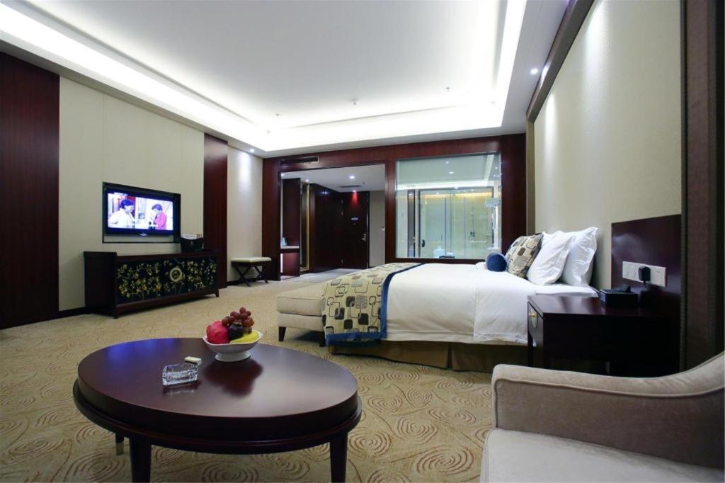 Linyi Blue Horizon International Hotel Yi He Luaran gambar