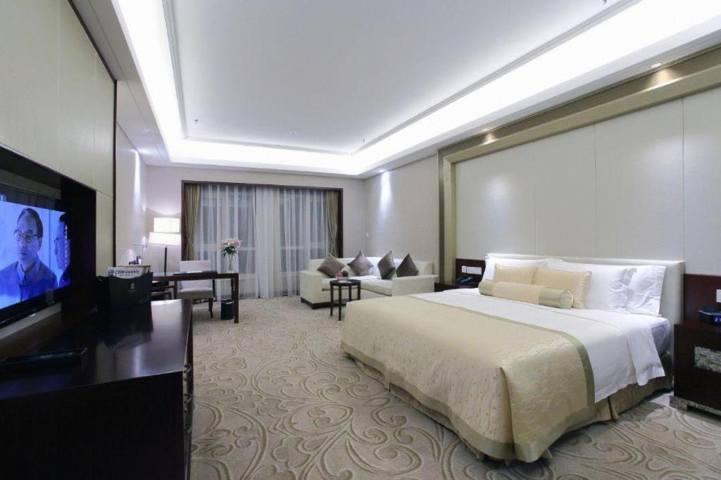 Linyi Blue Horizon International Hotel Yi He Luaran gambar