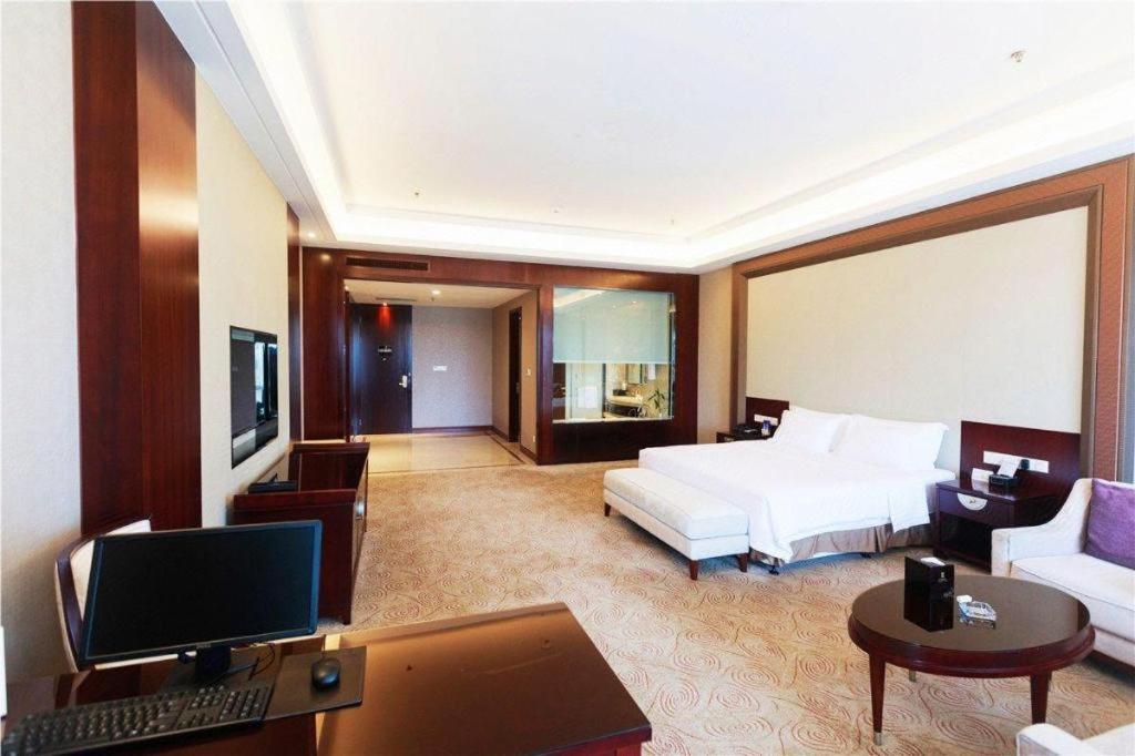 Linyi Blue Horizon International Hotel Yi He Luaran gambar