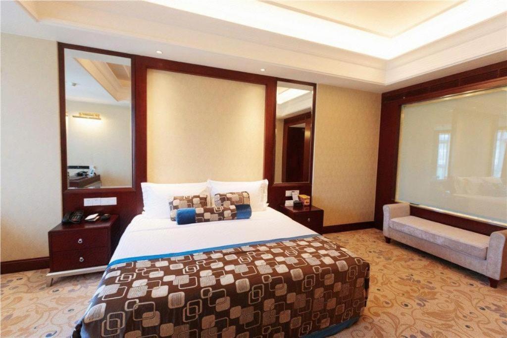 Linyi Blue Horizon International Hotel Yi He Luaran gambar