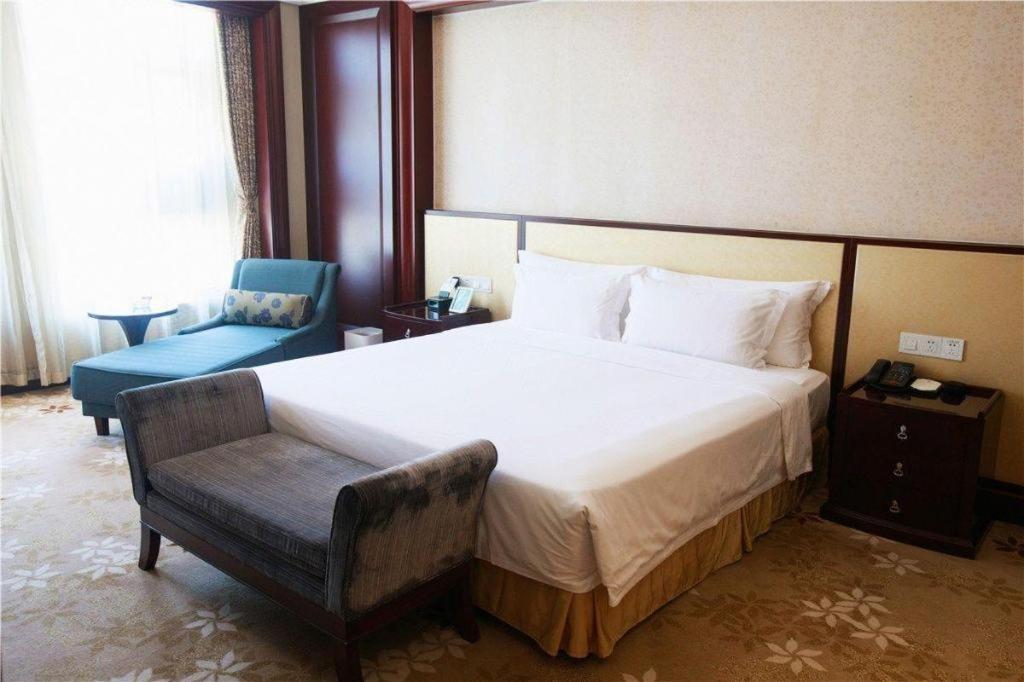 Linyi Blue Horizon International Hotel Yi He Luaran gambar