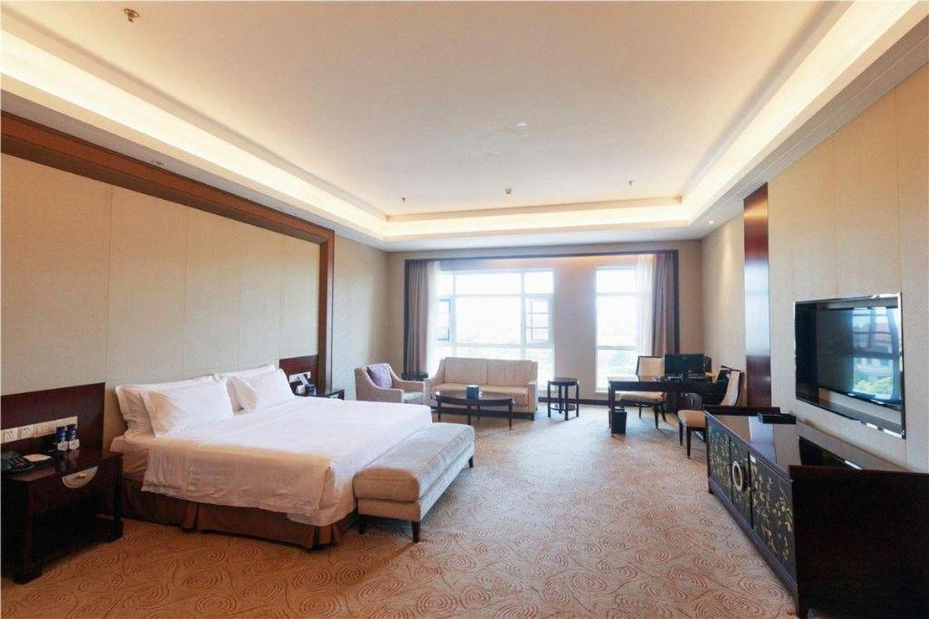 Linyi Blue Horizon International Hotel Yi He Luaran gambar