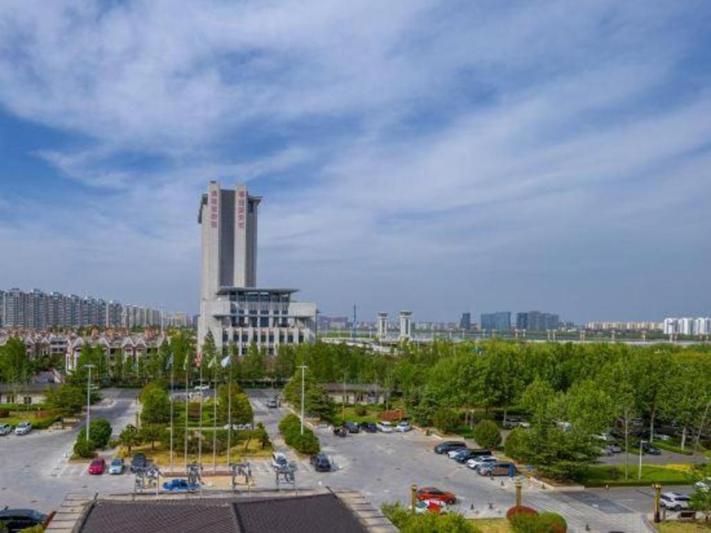 Linyi Blue Horizon International Hotel Yi He Luaran gambar