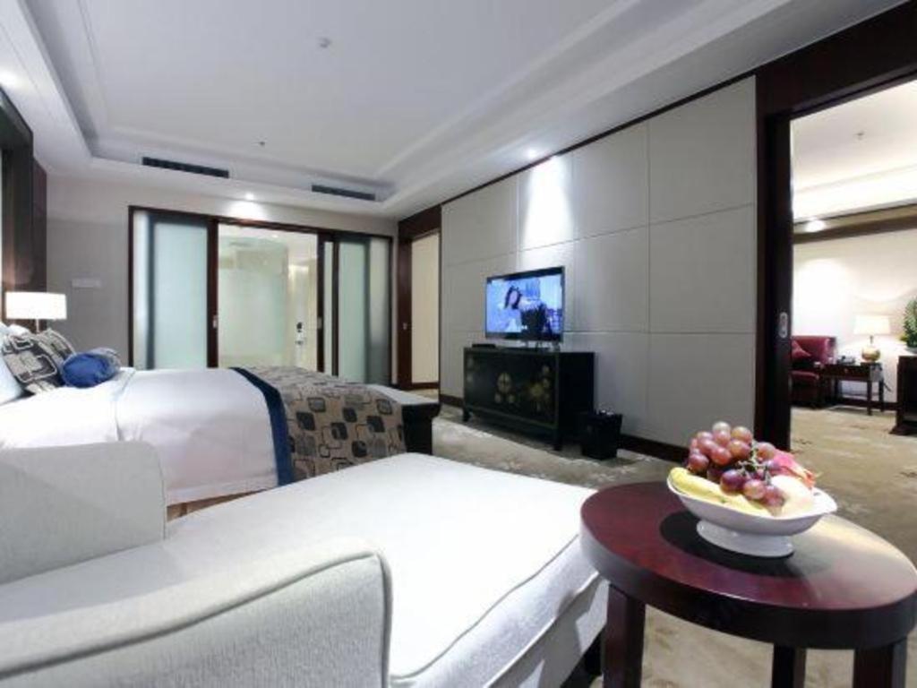 Linyi Blue Horizon International Hotel Yi He Luaran gambar