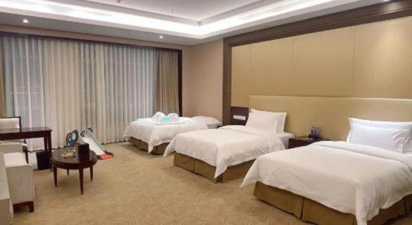 Linyi Blue Horizon International Hotel Yi He Luaran gambar