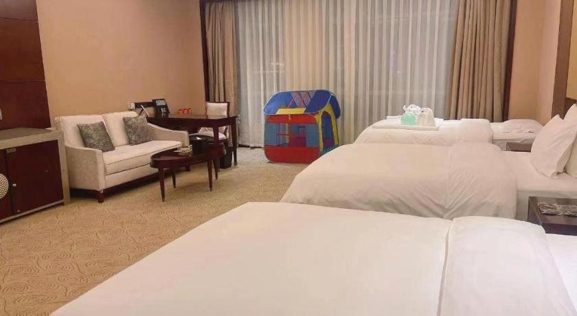 Linyi Blue Horizon International Hotel Yi He Luaran gambar