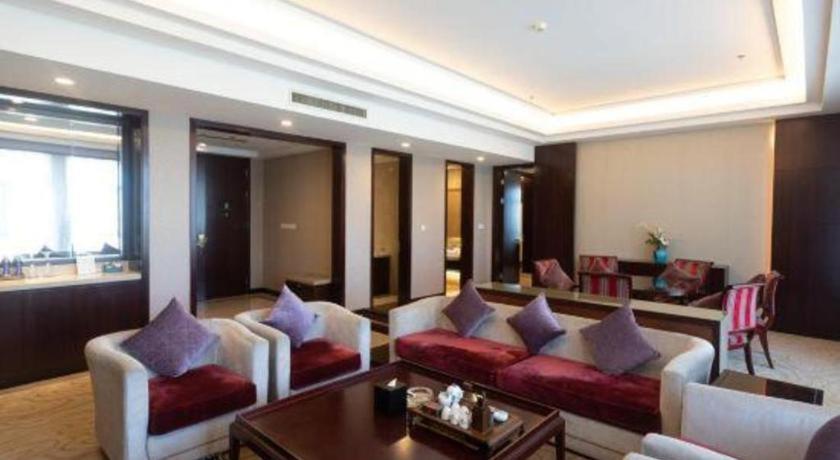 Linyi Blue Horizon International Hotel Yi He Luaran gambar