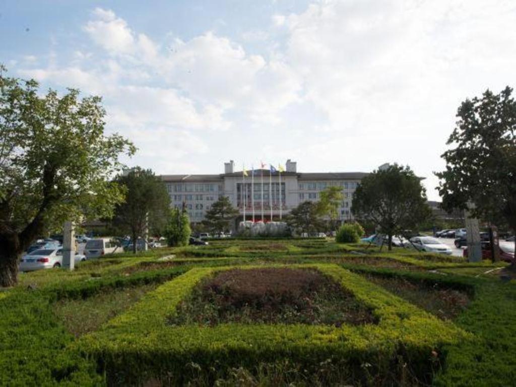 Linyi Blue Horizon International Hotel Yi He Luaran gambar