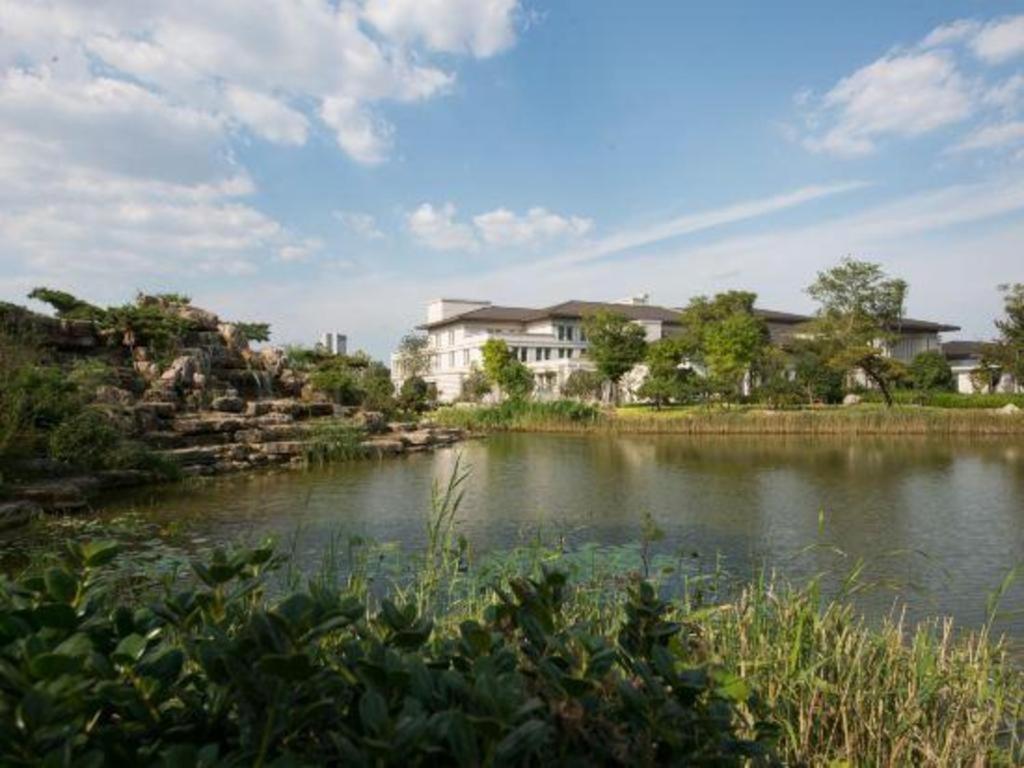 Linyi Blue Horizon International Hotel Yi He Luaran gambar